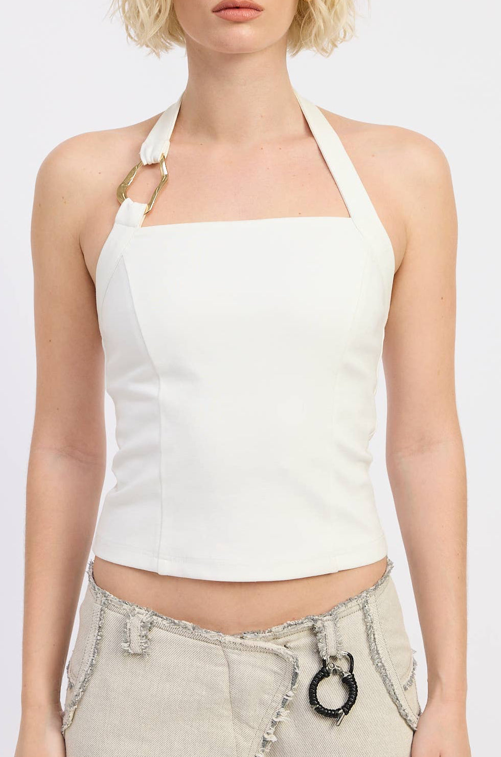 maeve halter - white