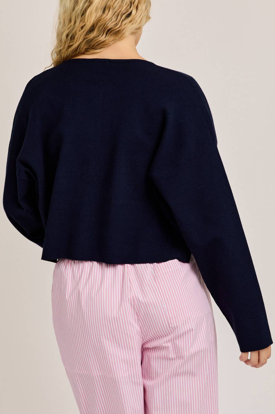 charlotte cardigan - navy