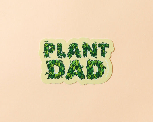 plant dad sticker