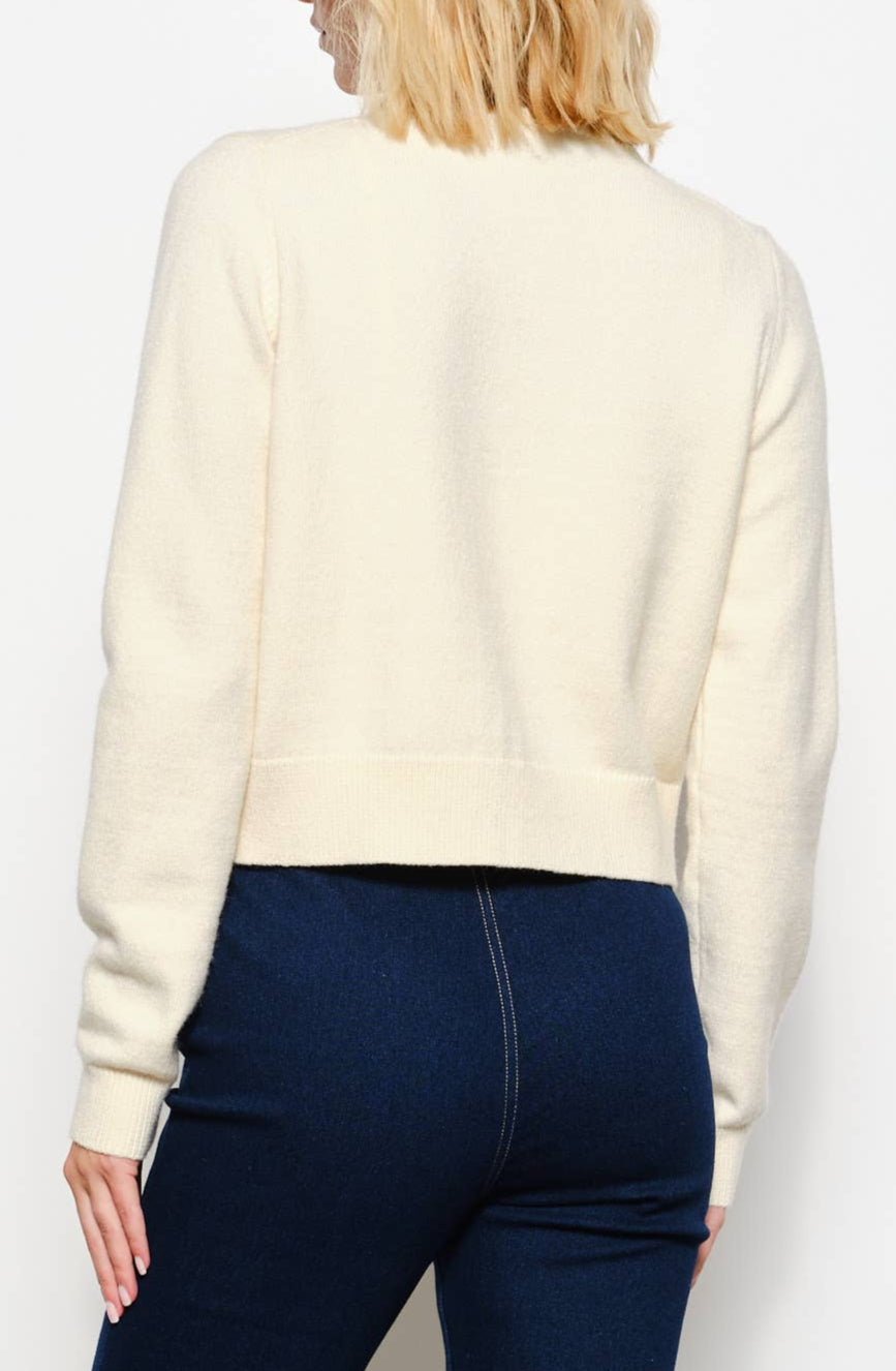 devyn cardigan - ivory