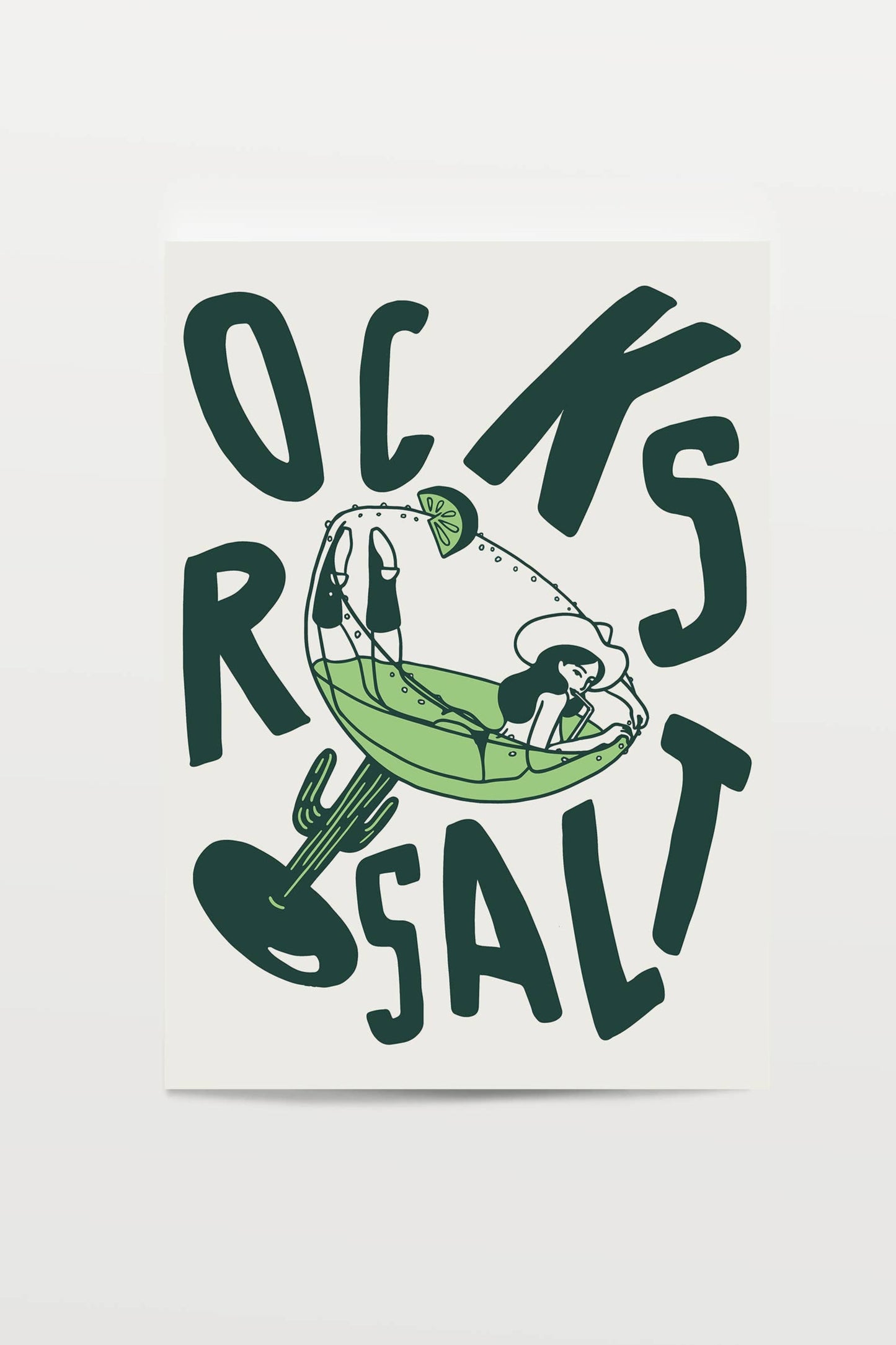 classic margarita art print