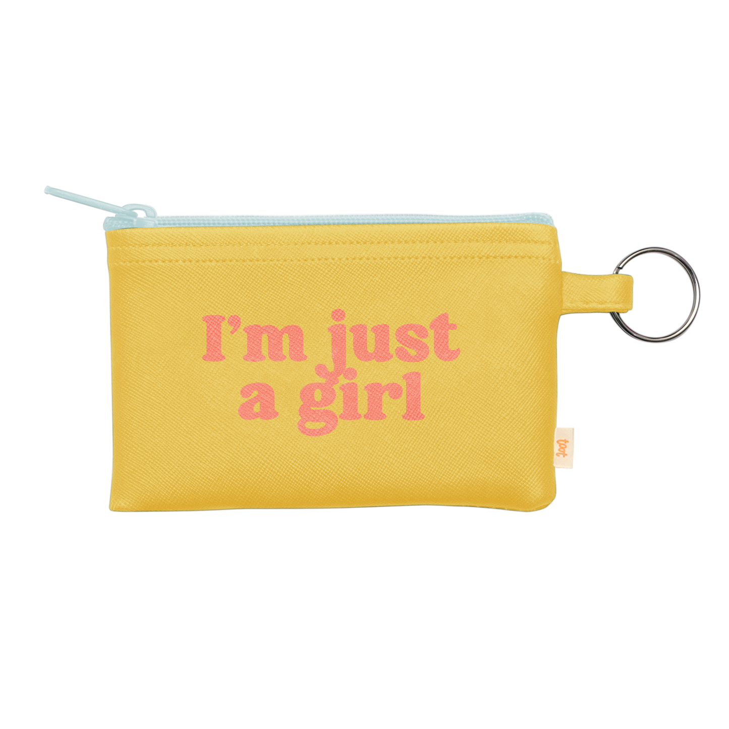 colorblock penny key ring