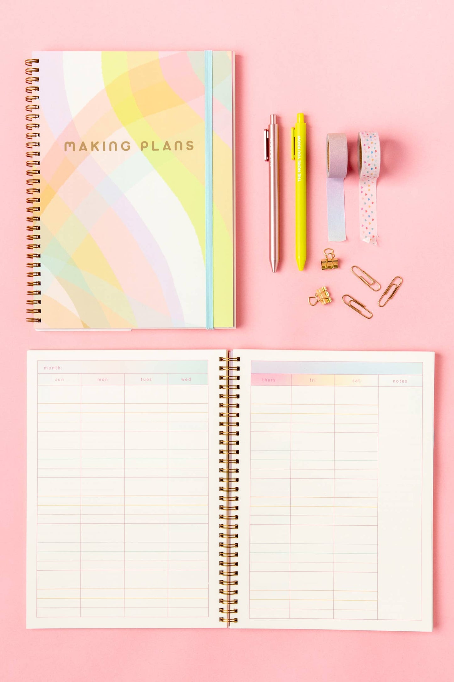 perpetual planner - making plans
