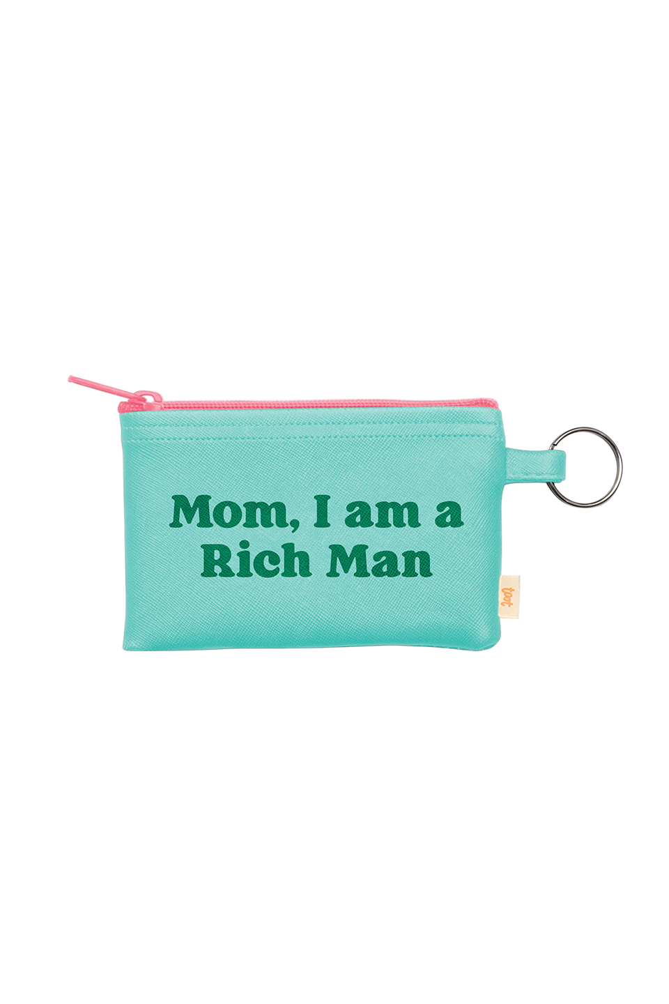 colorblock penny key ring