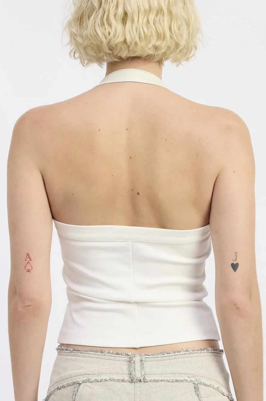 maeve halter - white