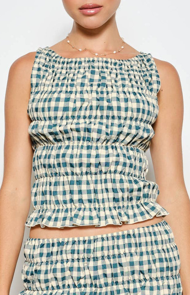 alexandria tank - forest green