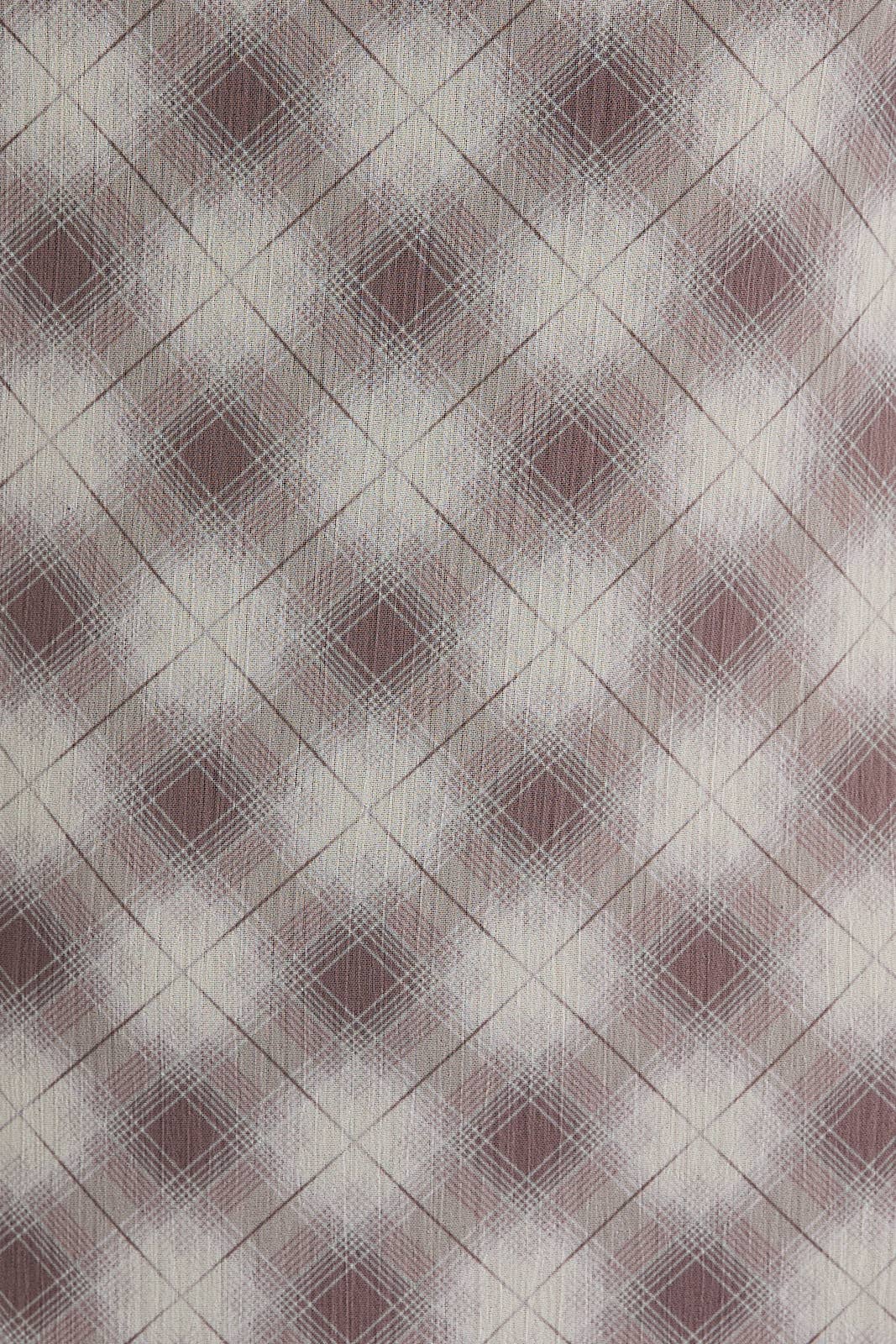 wren dress - light brown plaid