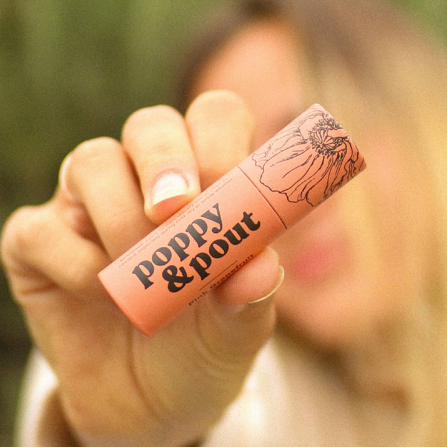 pink grapefruit lip balm