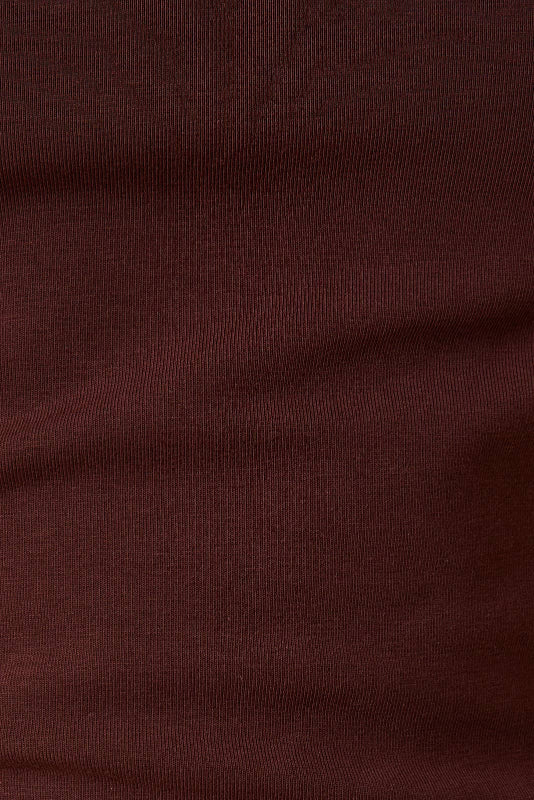 carter tee - dark brown
