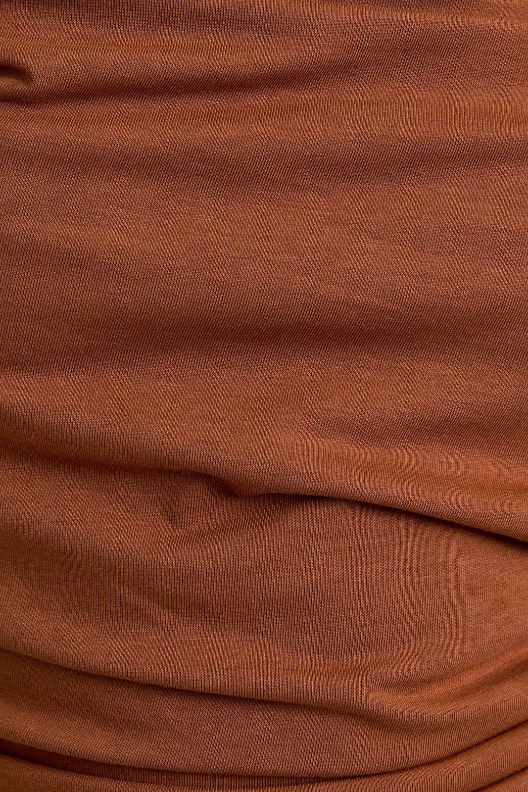 zara top - brown