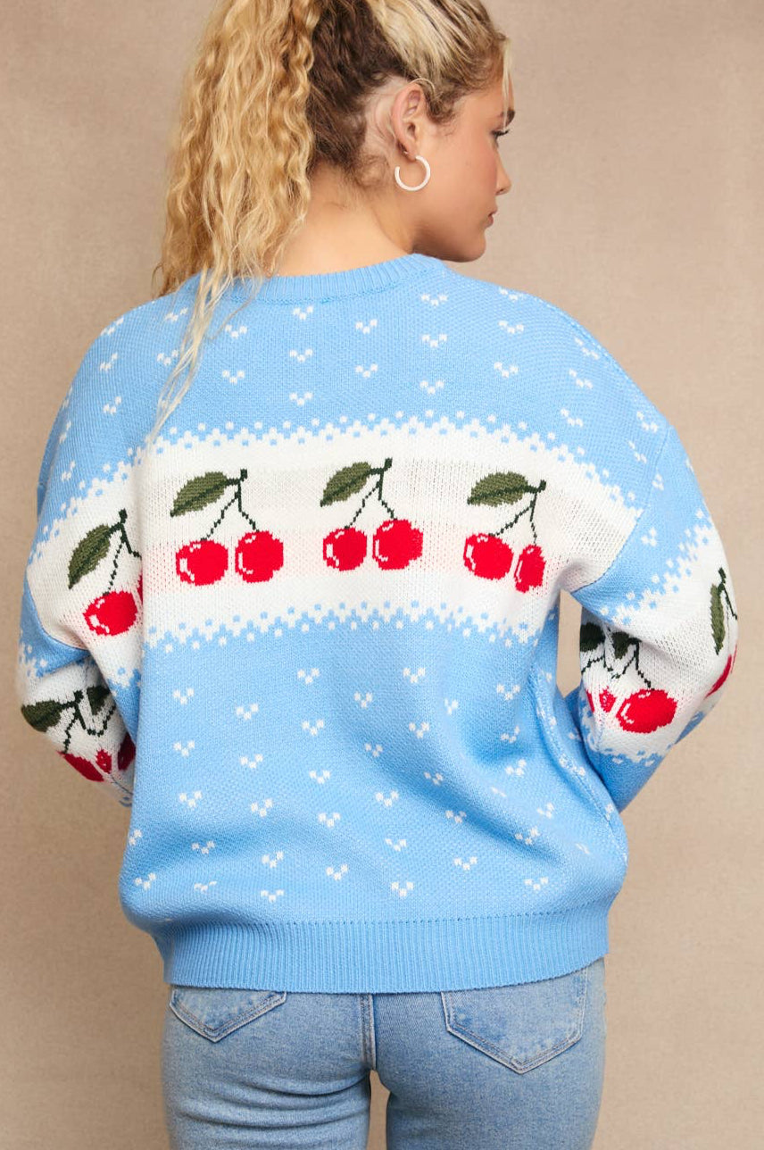 tilly sweater - light blue