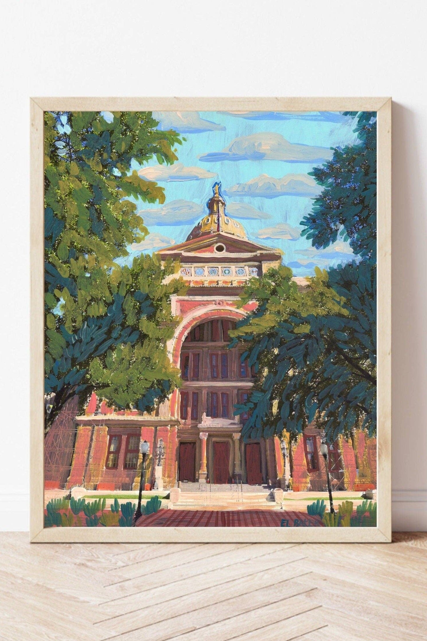 Texas State Capitol Print | El Baker