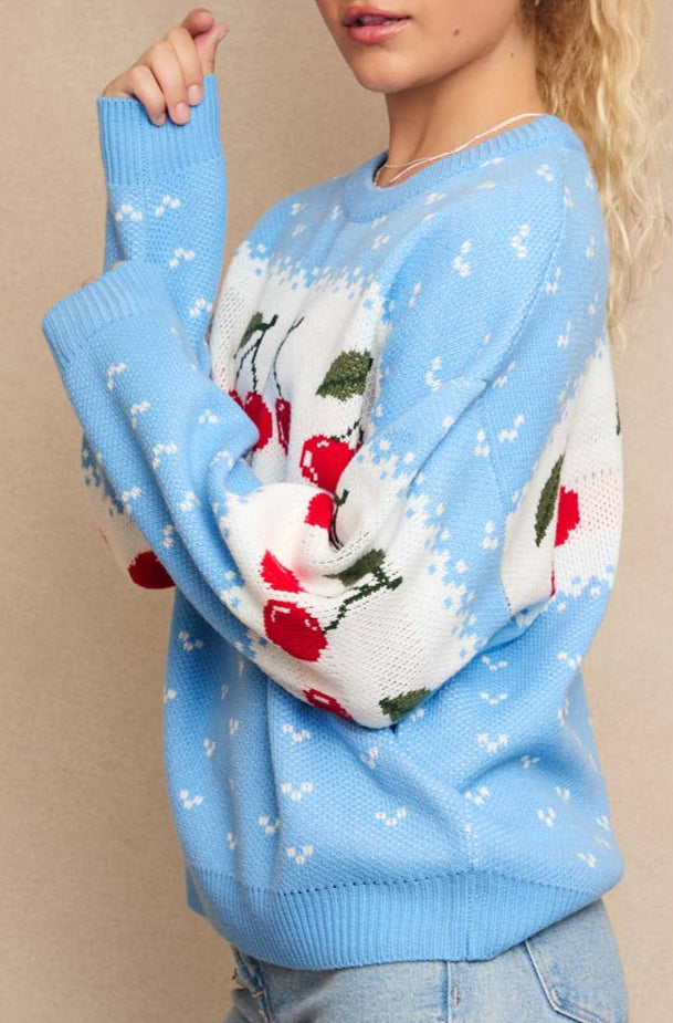 tilly sweater - light blue