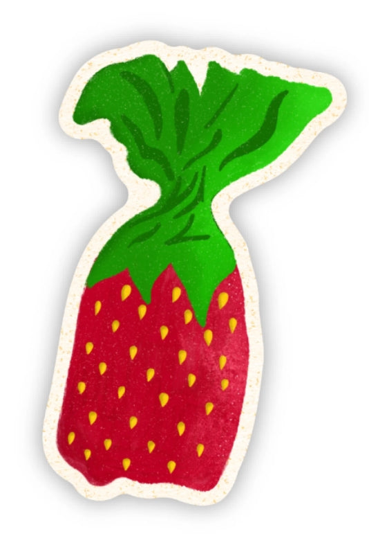 strawberry candy sticker