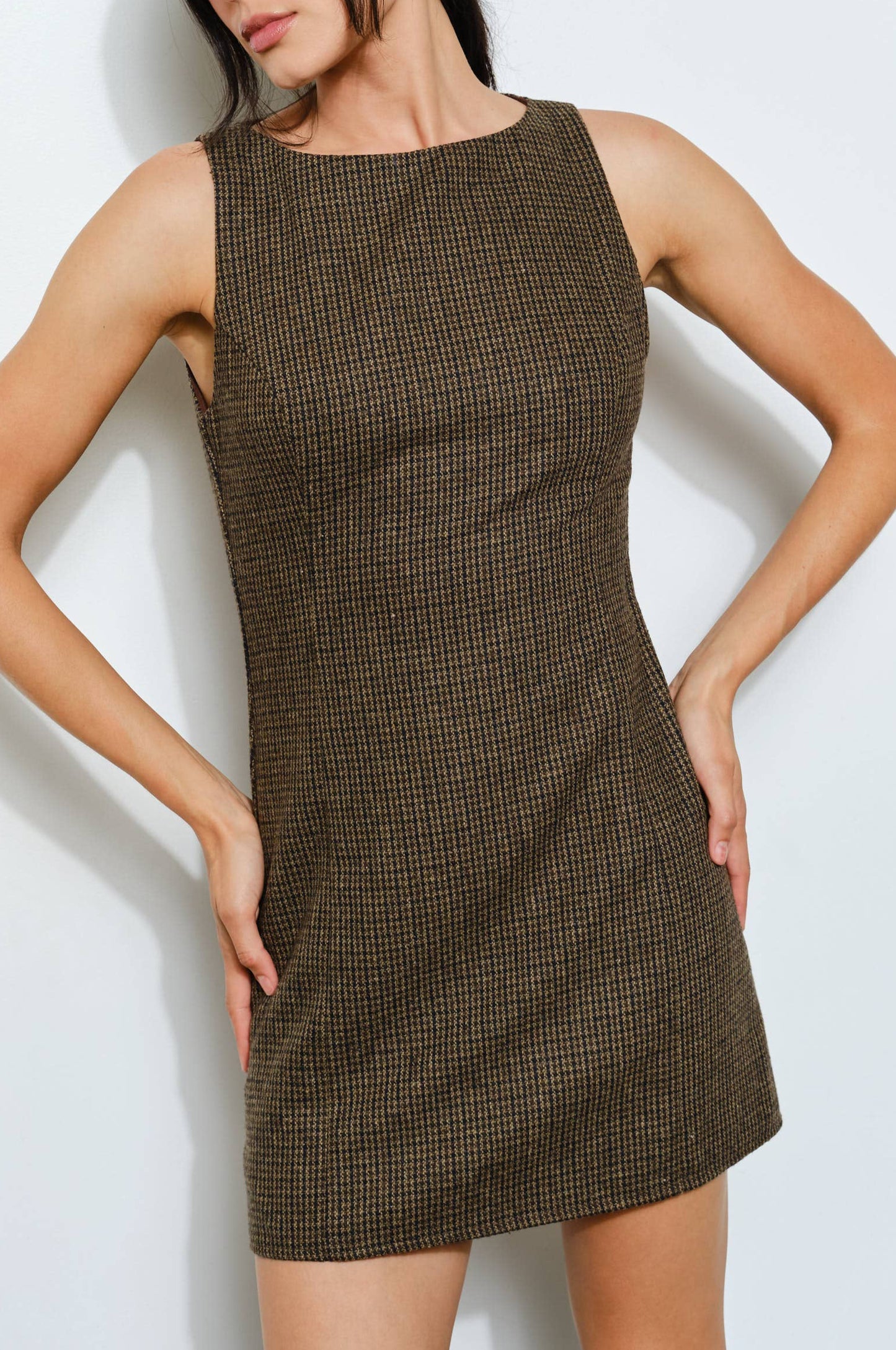 vivi dress - brown