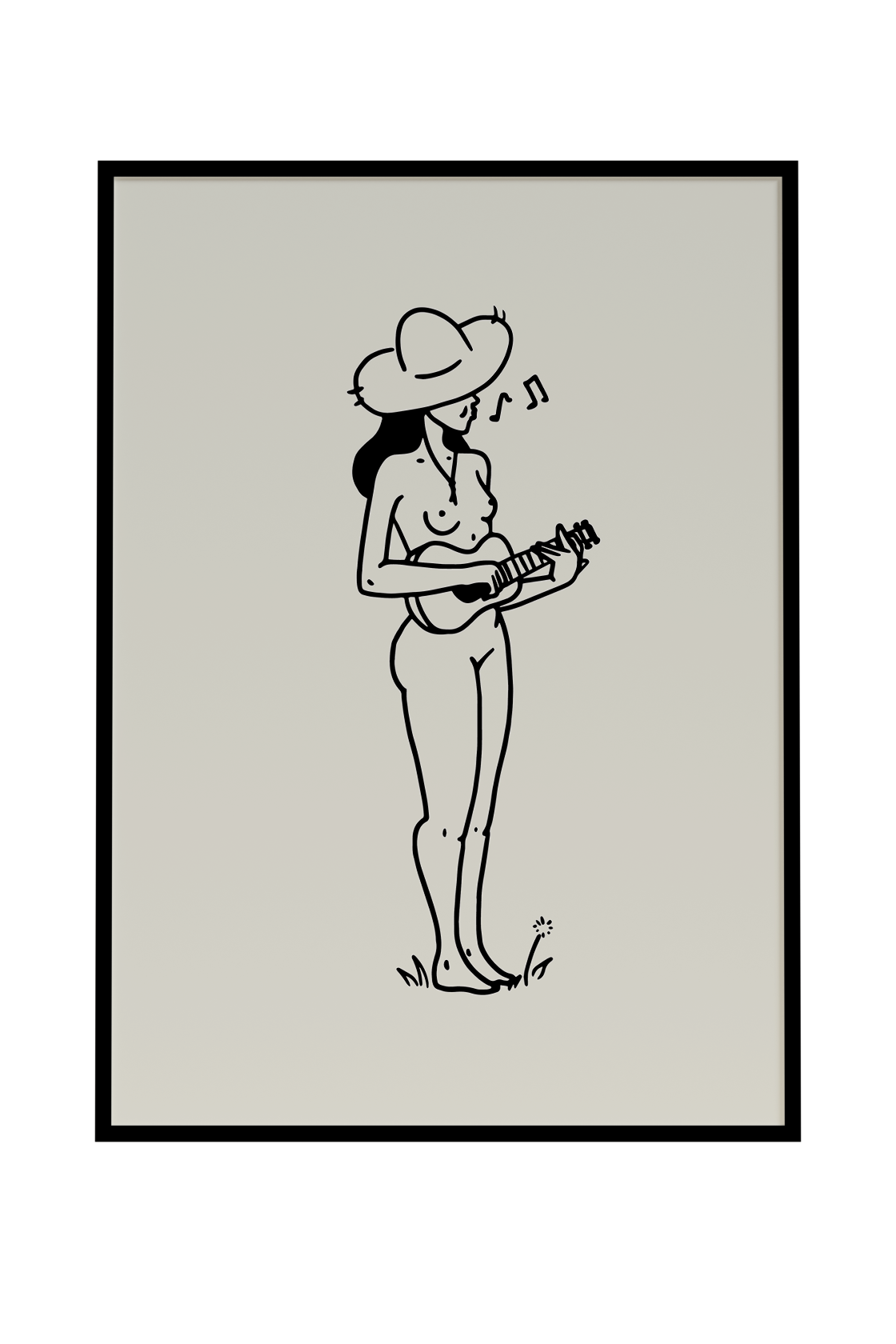 music lover art print - 5x7