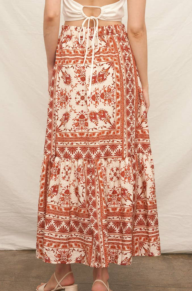 helena skirt - rust