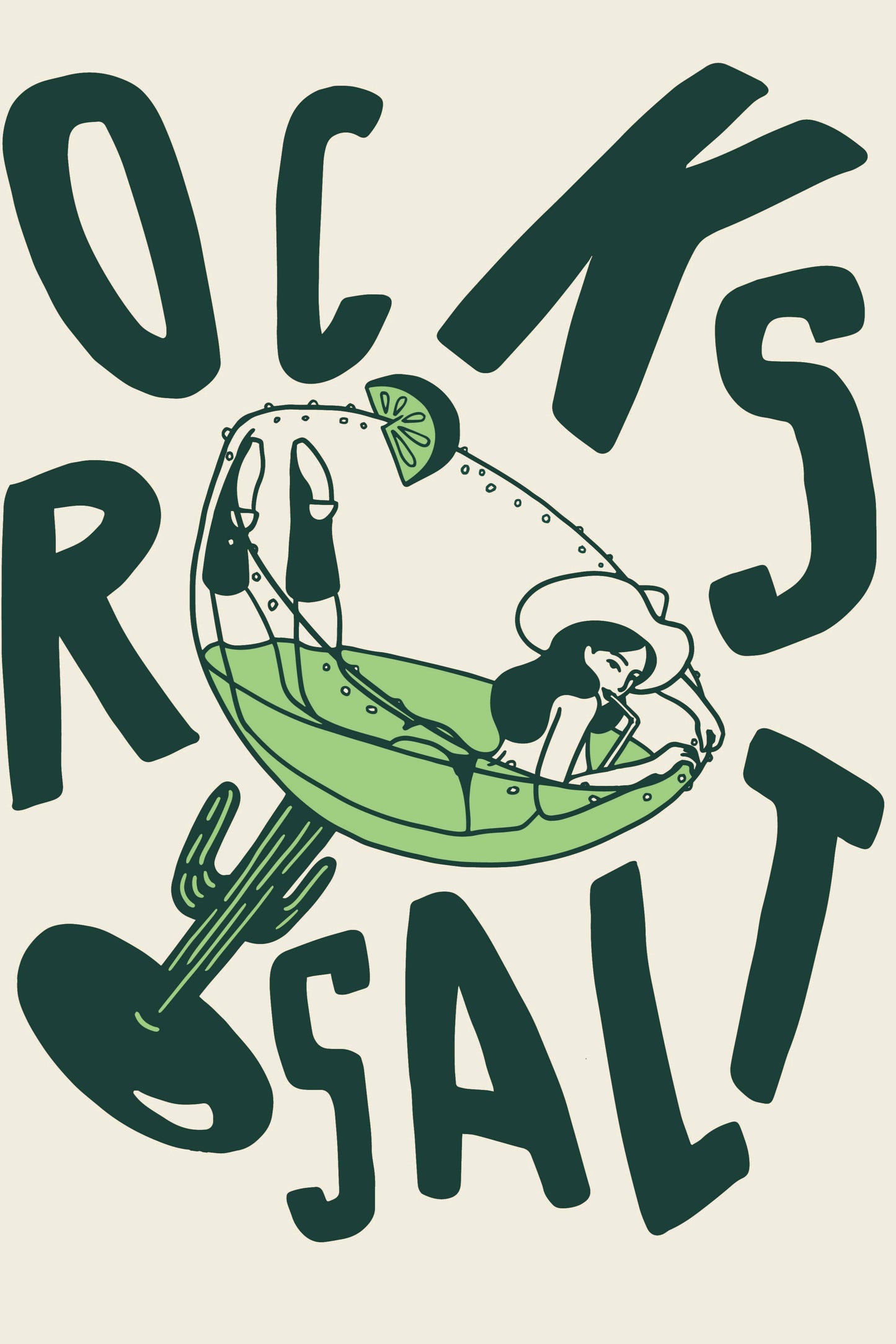 classic margarita art print