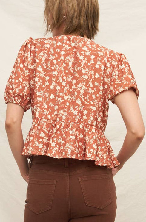 penny top - rust