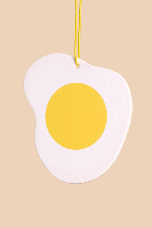 fried egg air freshener