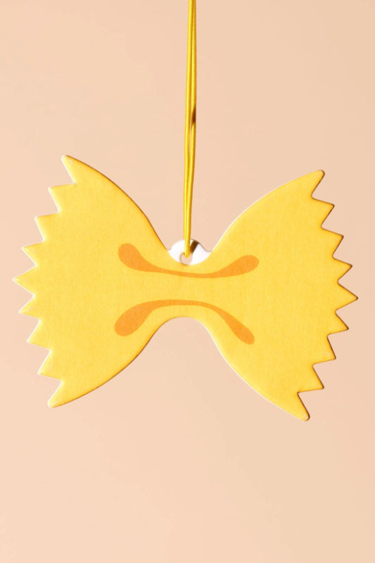 farfalle bowtie pasta air freshener