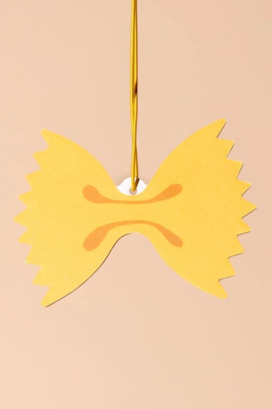farfalle bowtie pasta air freshener