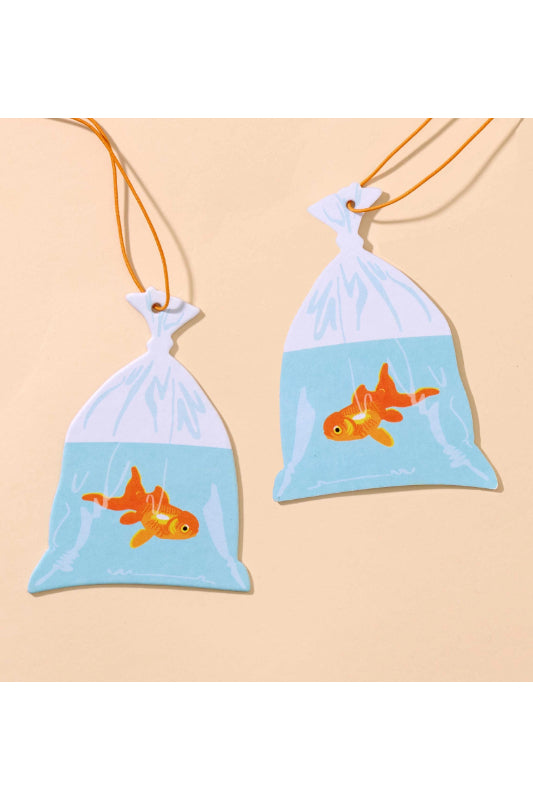 goldfish in a bag air freshener