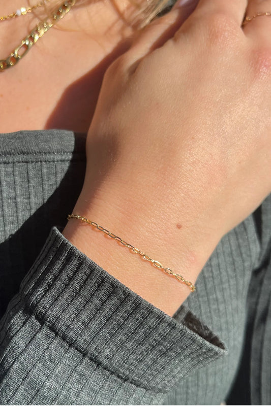 stevie gold filled bracelet