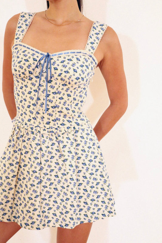 cassis dress - blue