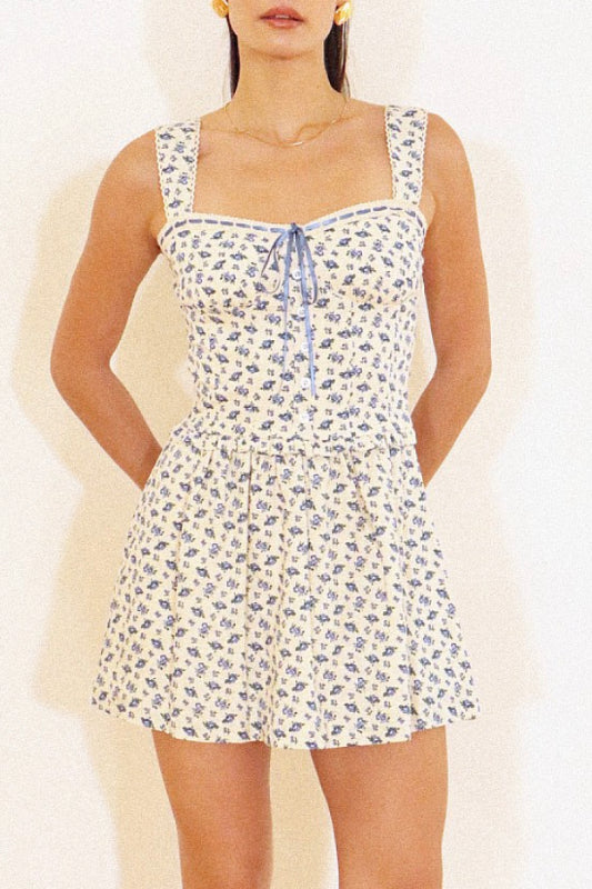 cassis dress - blue