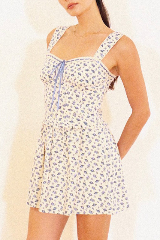 cassis dress - blue
