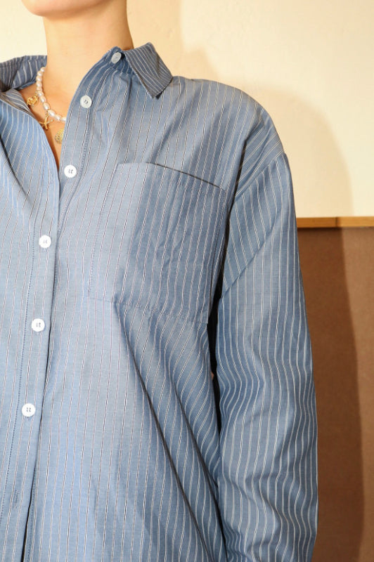 avery blouse - midnight