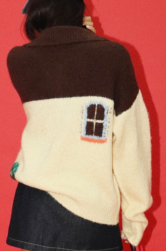 cottage sweater - cream