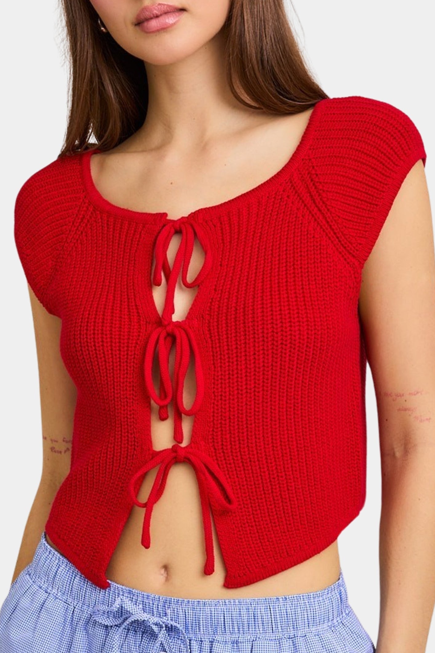andie top - red