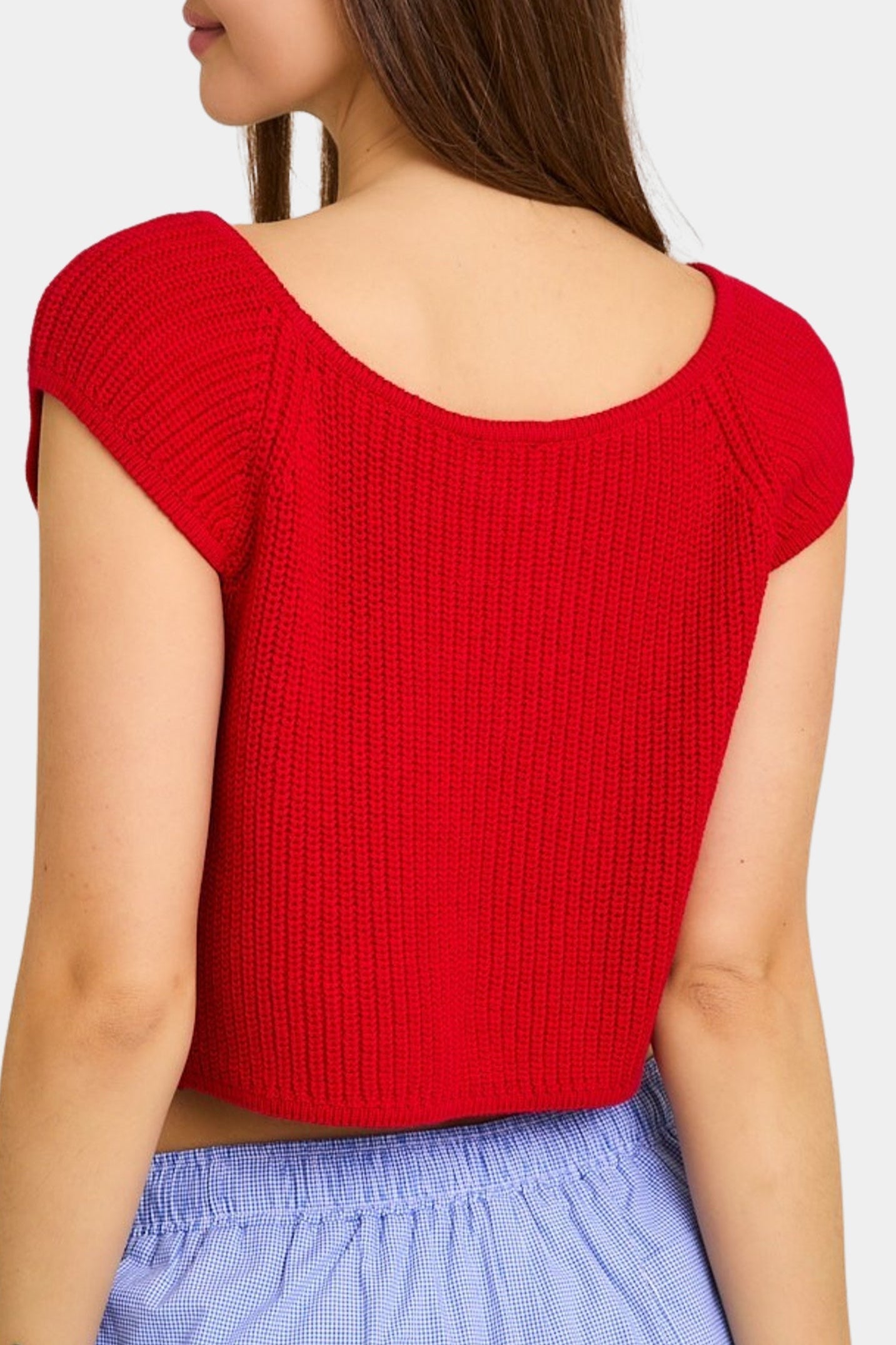 andie top - red