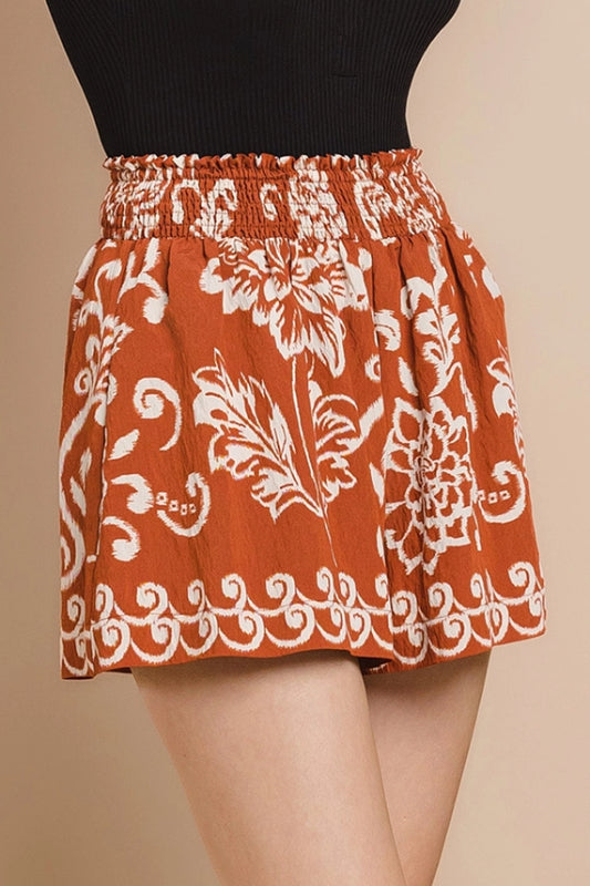 finley shorts - rust (FINAL SALE)