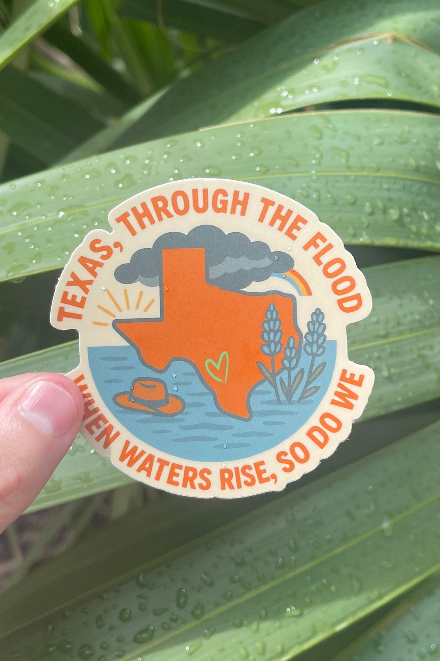 texas flood sticker