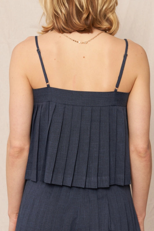 goldie top - navy (FINAL SALE)