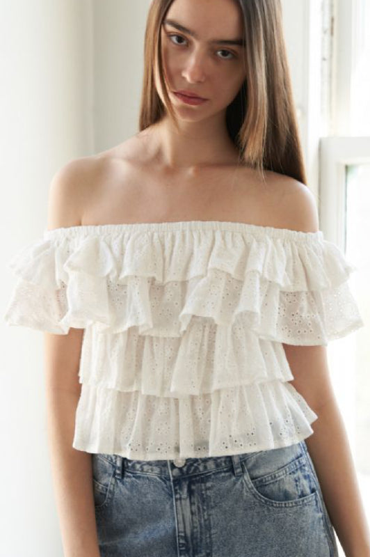maya top - white (FINAL SALE)