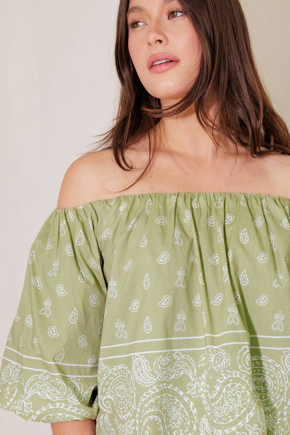 lettie top - sage