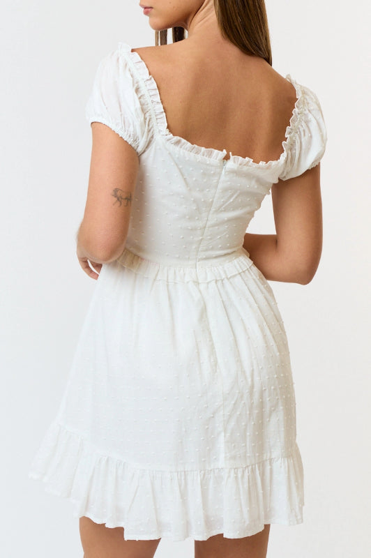 amelia dress - off white (FINAL SALE)