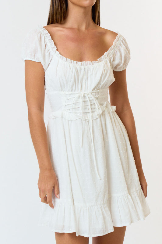 amelia dress - off white (FINAL SALE)