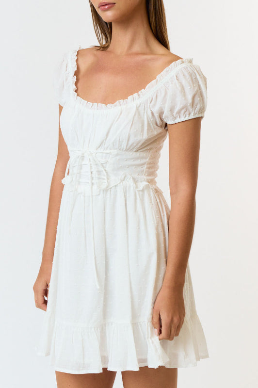 amelia dress - off white (FINAL SALE)