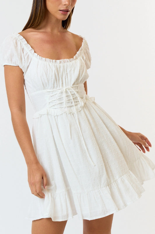 amelia dress - off white (FINAL SALE)