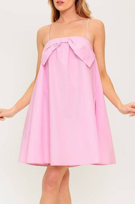 bridget mini dress - light pink