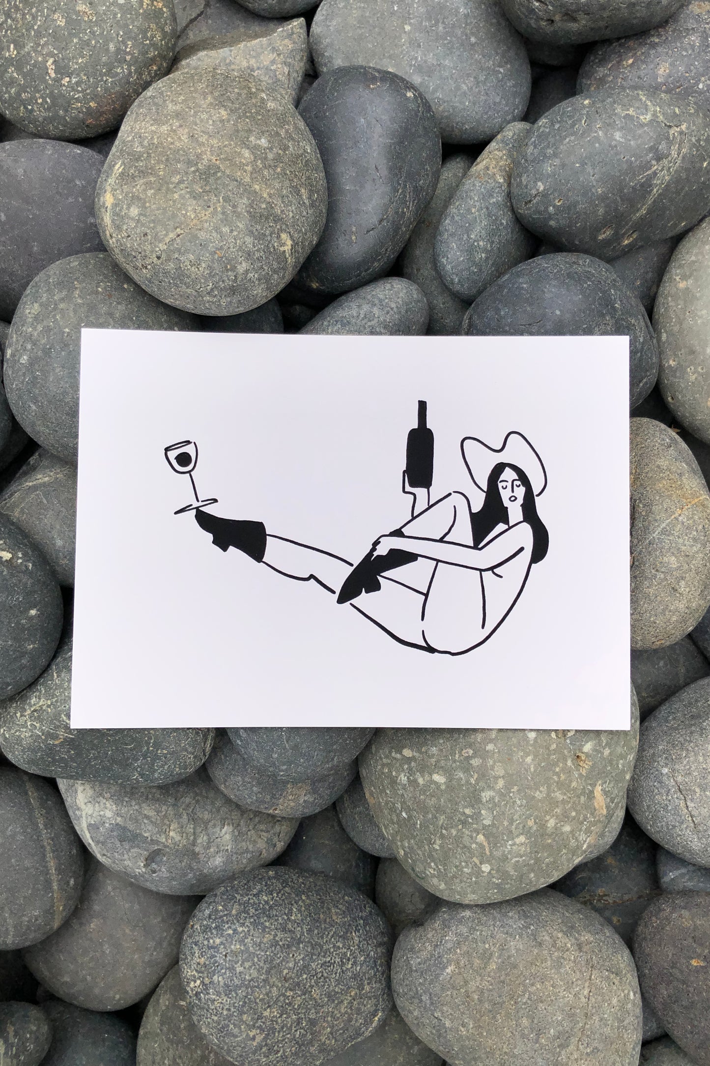 balance art print - 5x7