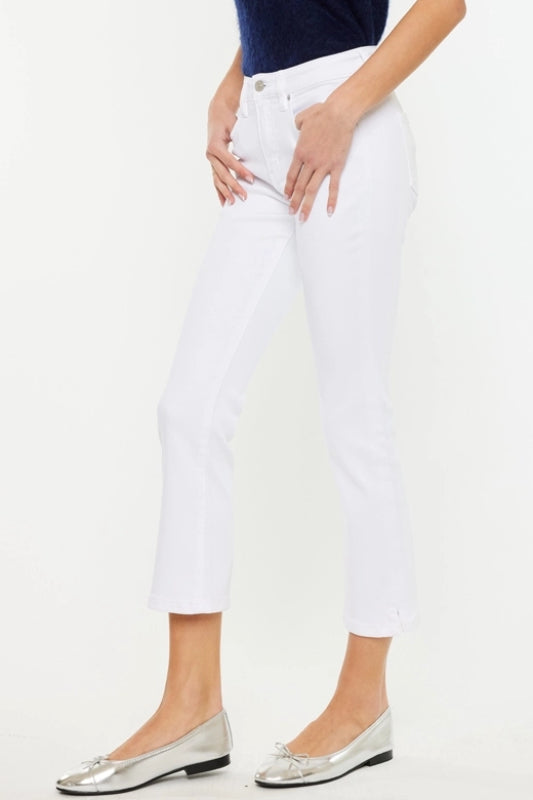 bristol jean - white
