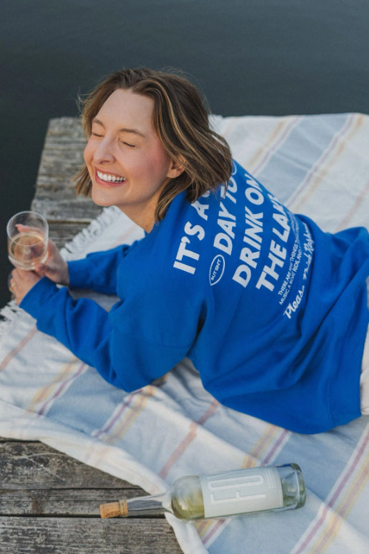 lake responsibly sweatshirt x jo Johnson