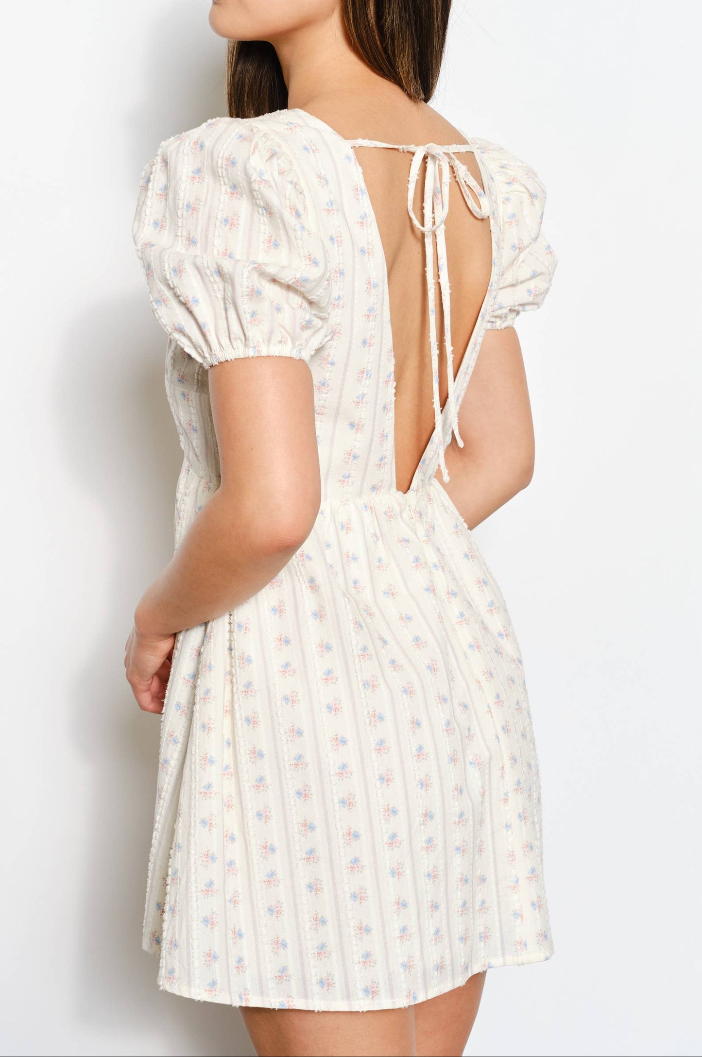 lila mini dress - ivory