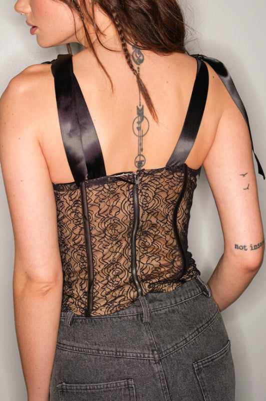 blair corset - black